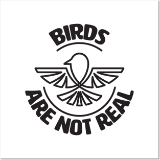 Birds Are Not Real. Conspiracy Theory. Bird Spies. Posters and Art